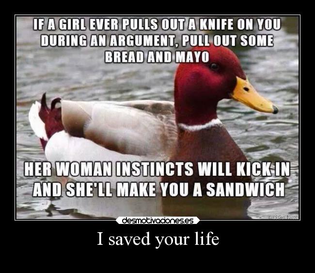 carteles humor slipkdemon clandesplazado machismo nometomenenserio sandwich instinto desmotivaciones