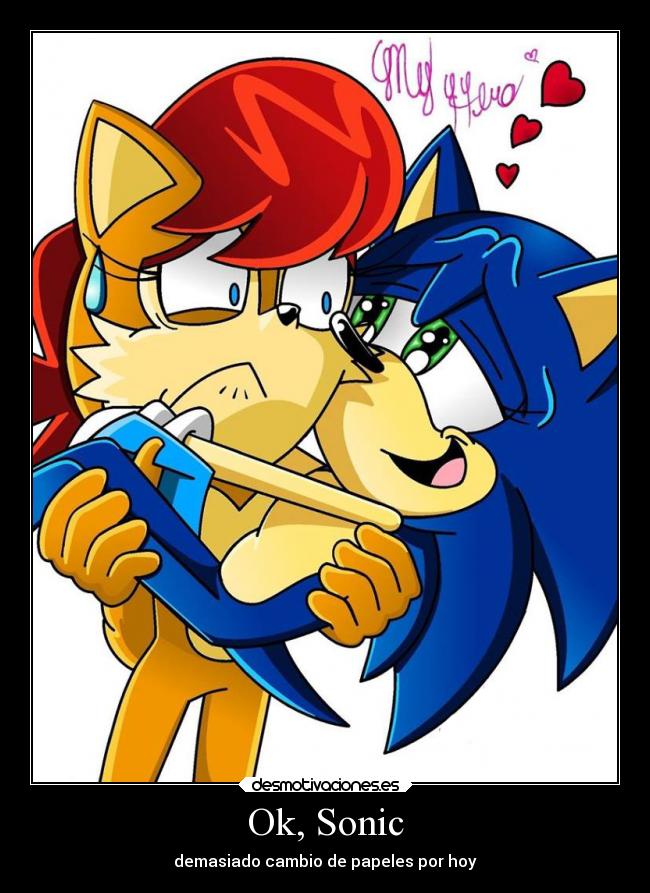 Ok, Sonic - demasiado cambio de papeles por hoy