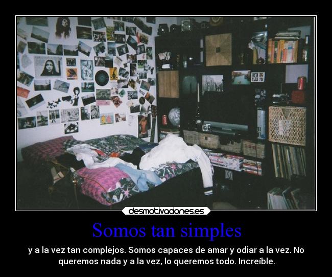 Somos tan simples - 