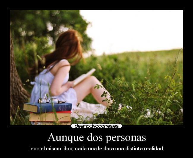 Aunque dos personas - 