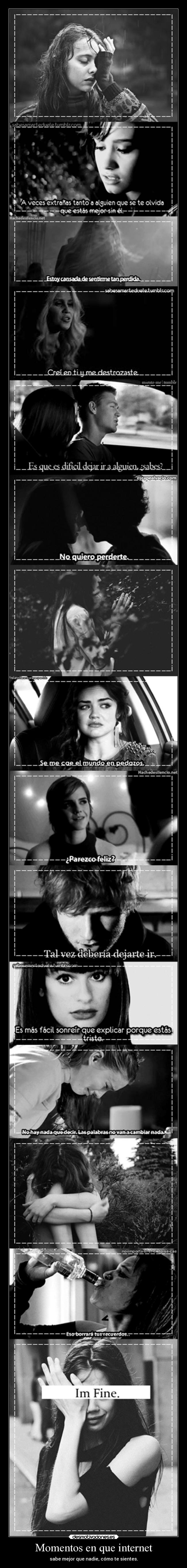 Momentos en que internet -