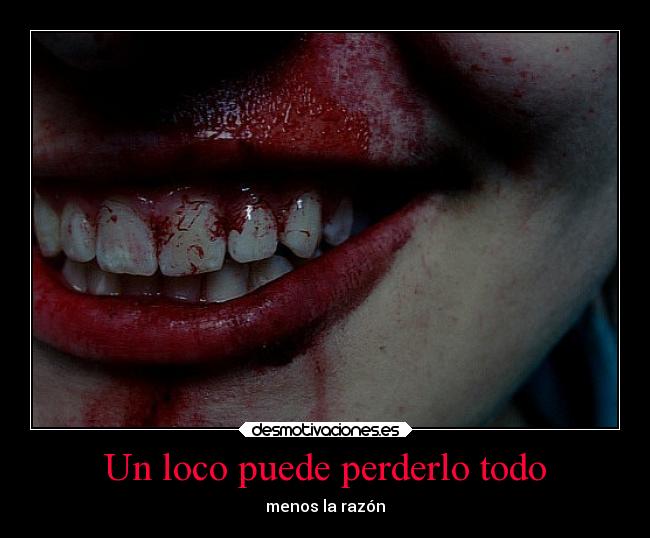 Un loco puede perderlo todo - menos la razón