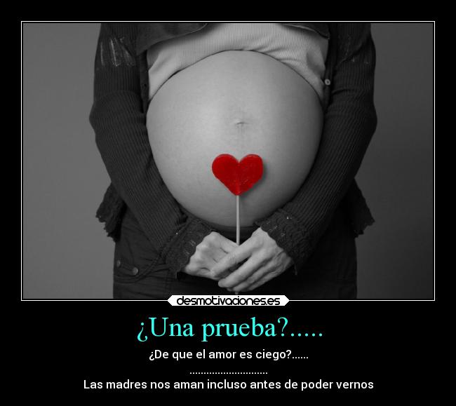¿Una prueba?..... -