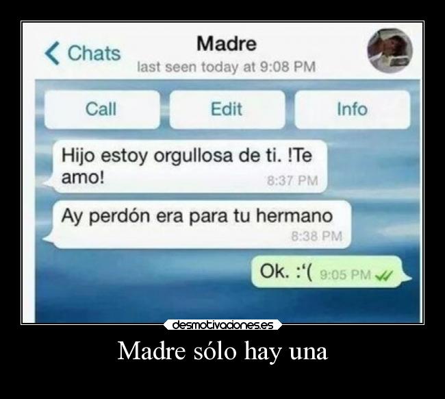 Madre sólo hay una - 