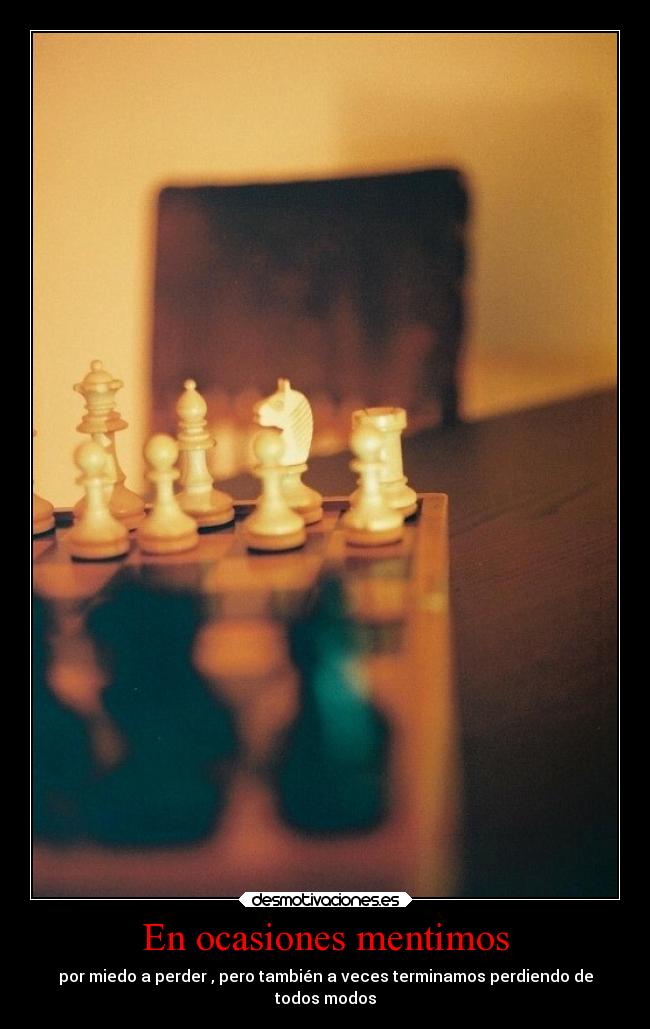 En ocasiones mentimos - 