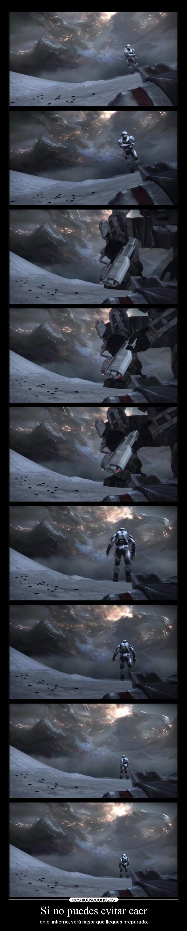 Si no puedes evitar caer - 