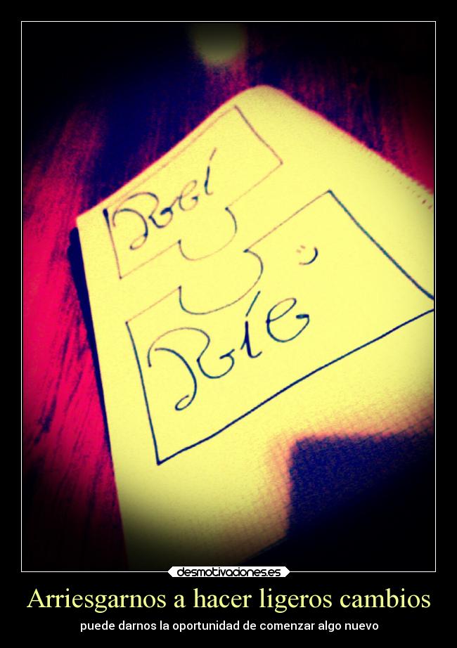 carteles motivaciones desmotivaciones