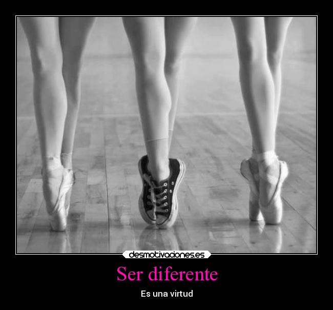 Ser diferente -