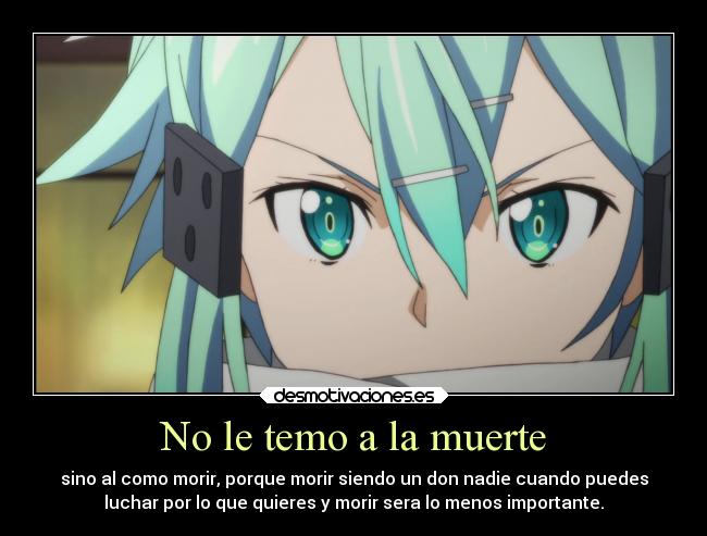 No le temo a la muerte - 