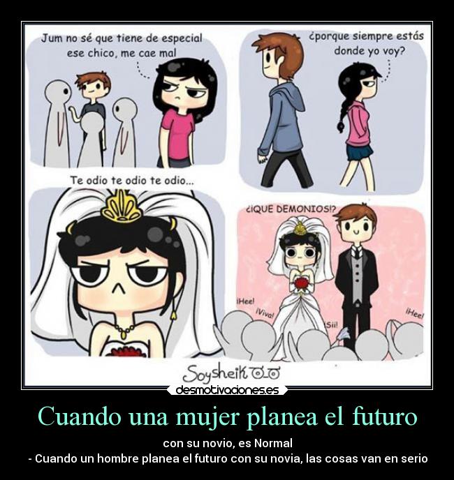 Cuando una mujer planea el futuro - 