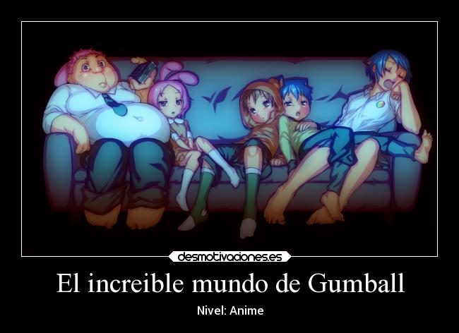 El increible mundo de Gumball - Nivel: Anime