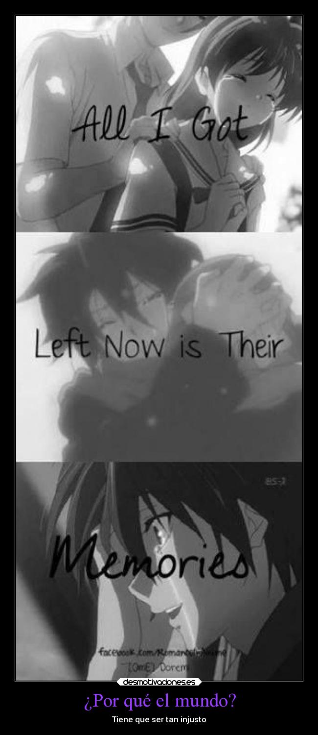 ¿Por qué el mundo? -