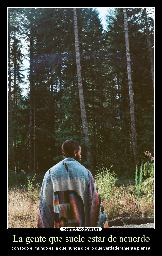 La gente que suele estar de acuerdo - 