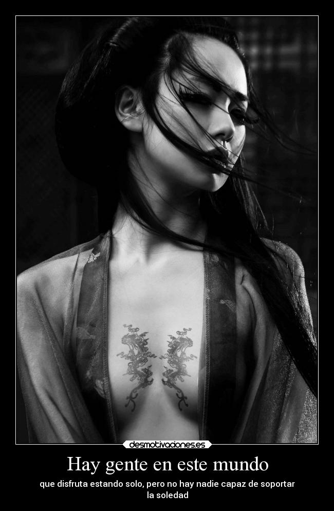 Hay gente en este mundo -