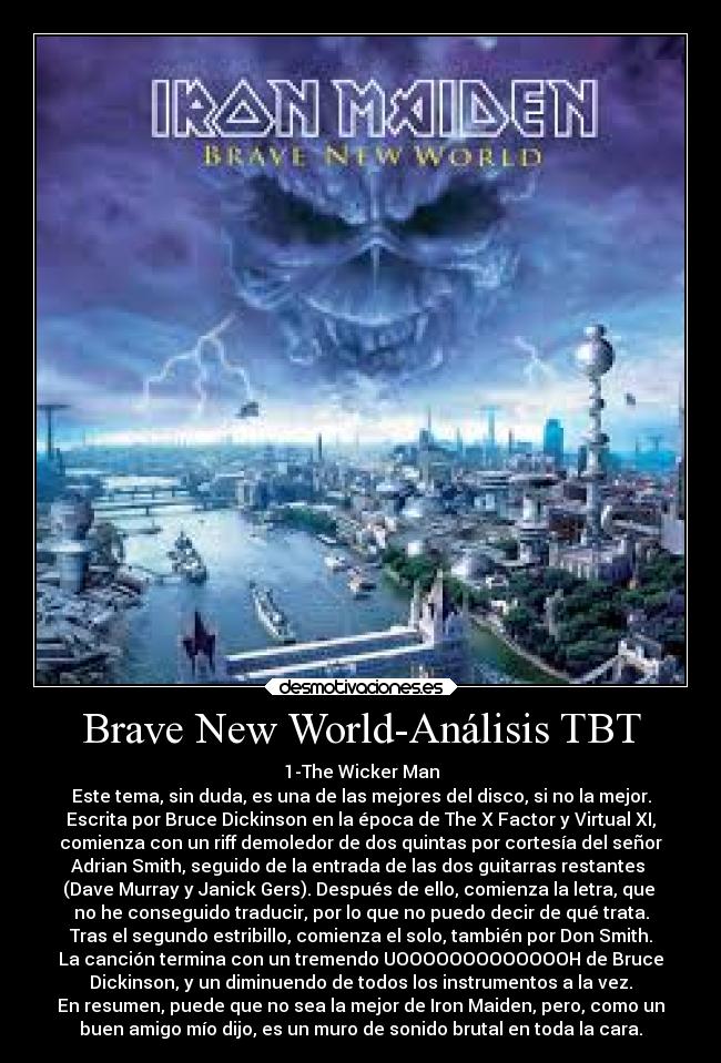 Brave New World-Análisis TBT -