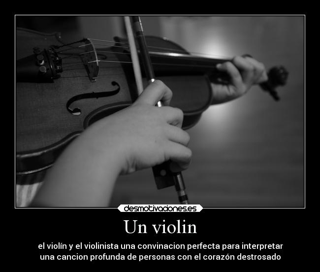 Un violin -
