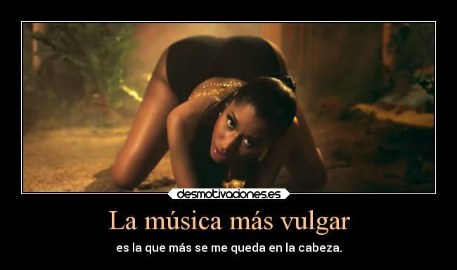 carteles musica musica nicki minaj anaconda desmotivaciones