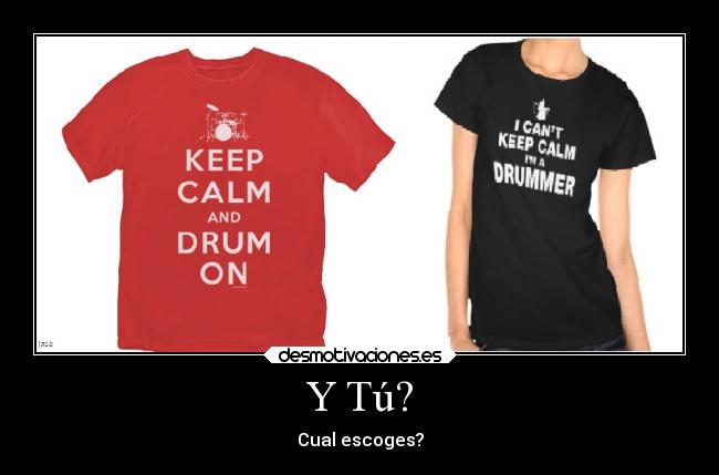 carteles musica polera bateria drum jacb desmotivaciones