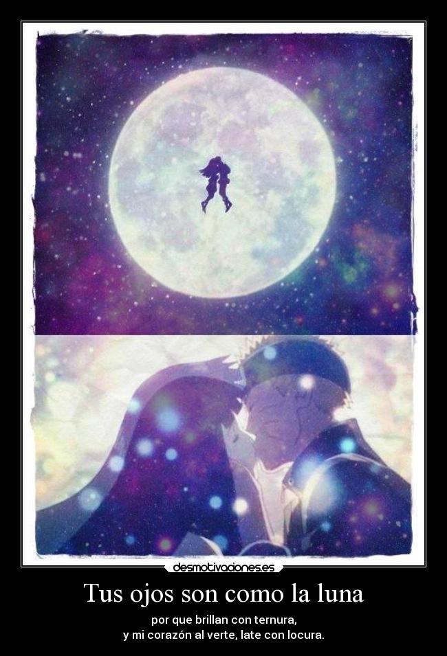 Tus ojos son como la luna -