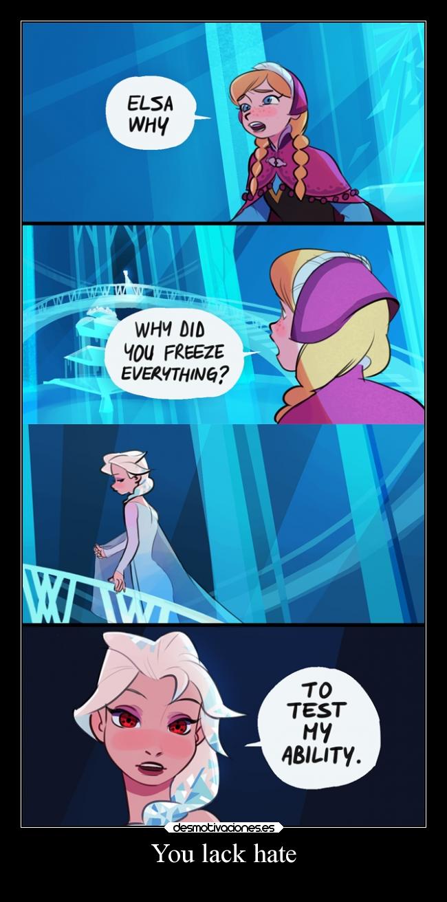 carteles odio anime naruto slipkdemon clandesplazado frozen elsa anna sasuke itachi sharingan desmotivaciones