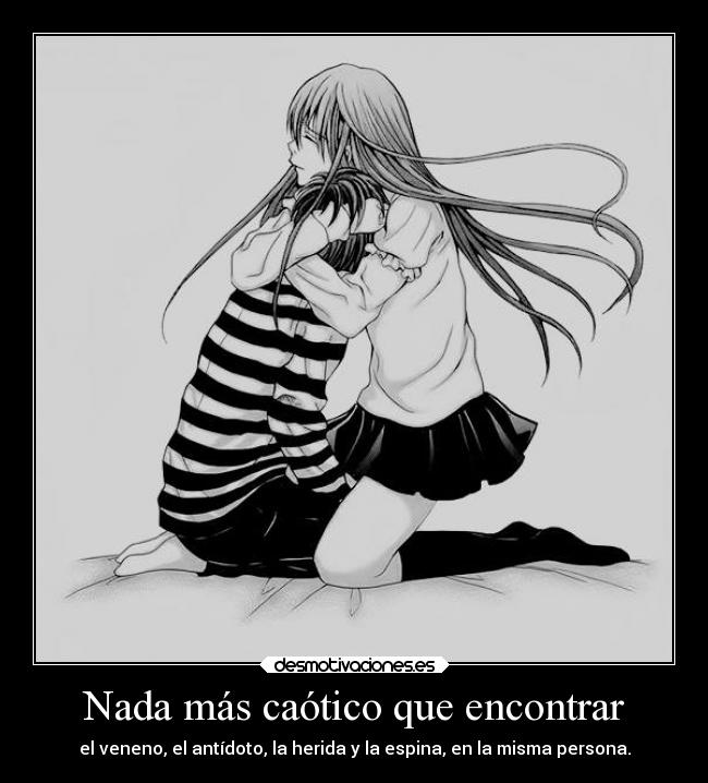 Nada más caótico que encontrar - 