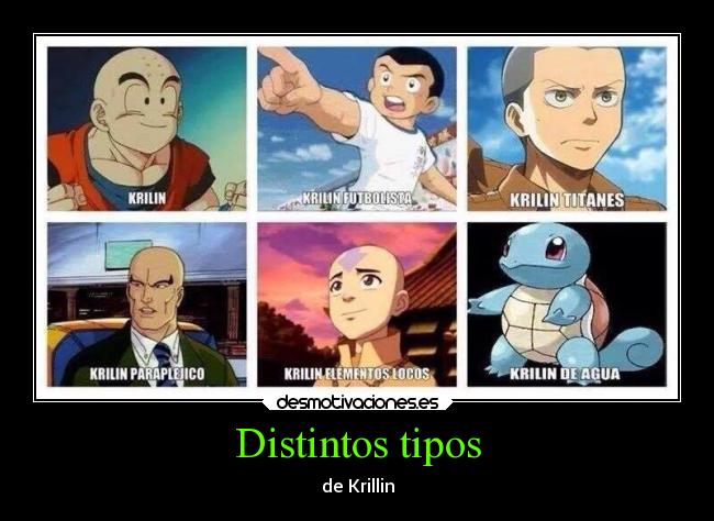 carteles pokemon anime krillin dragon ball super campeones titanes shingeki kyojin connie ang avatar squirtel desmotivaciones
