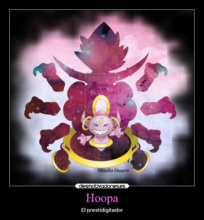 carteles pokemon legendario hoopa legendarios desmotivaciones