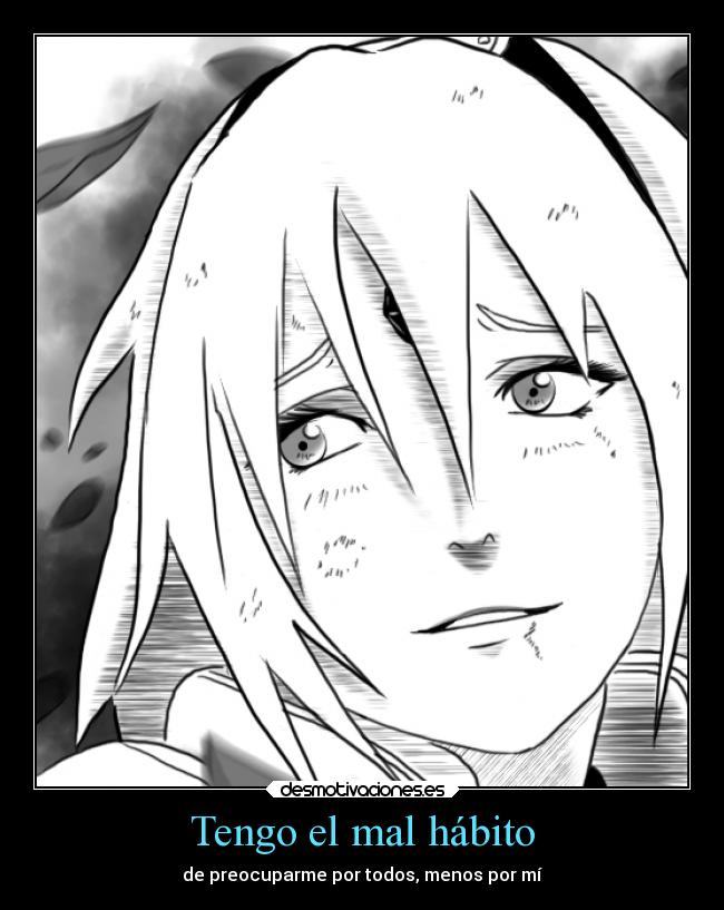 Tengo el mal hábito -