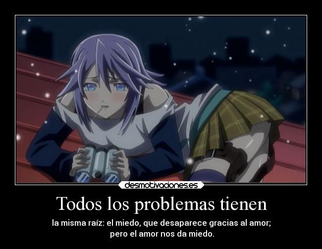 Todos los problemas tienen -