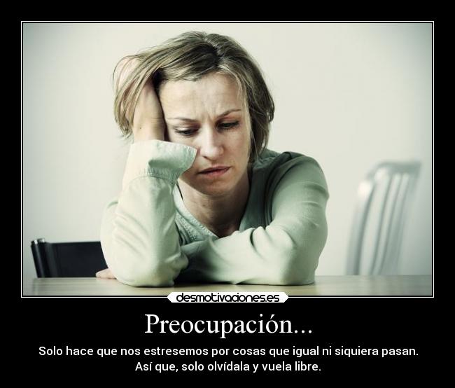 carteles problemas preocupacion desmotivaciones