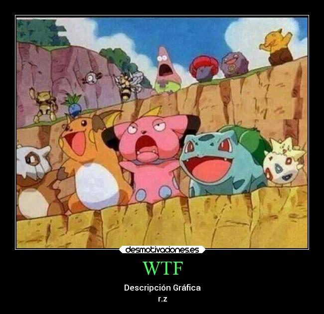 WTF - Descripción Gráfica
r.z