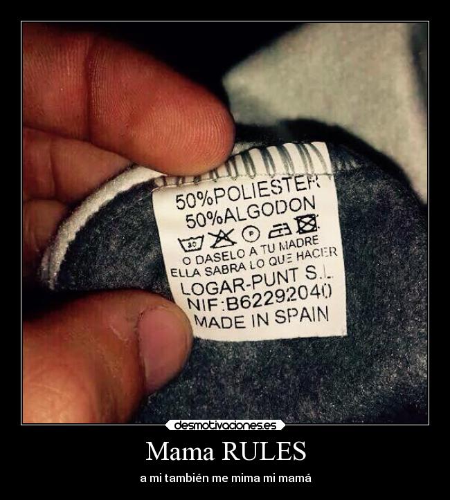 Mama RULES -