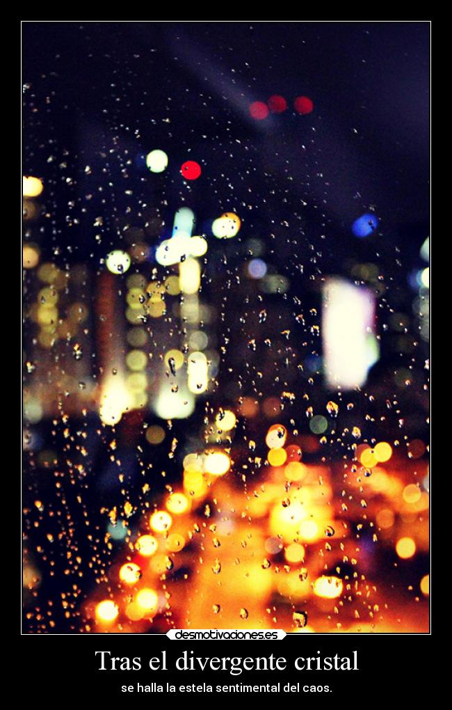 Tras el divergente cristal - 