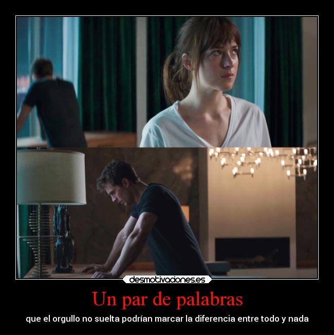 Un par de palabras -