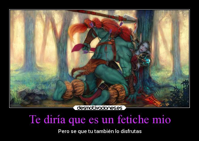 Te diría que es un fetiche mio - Pero se que tu también lo disfrutas