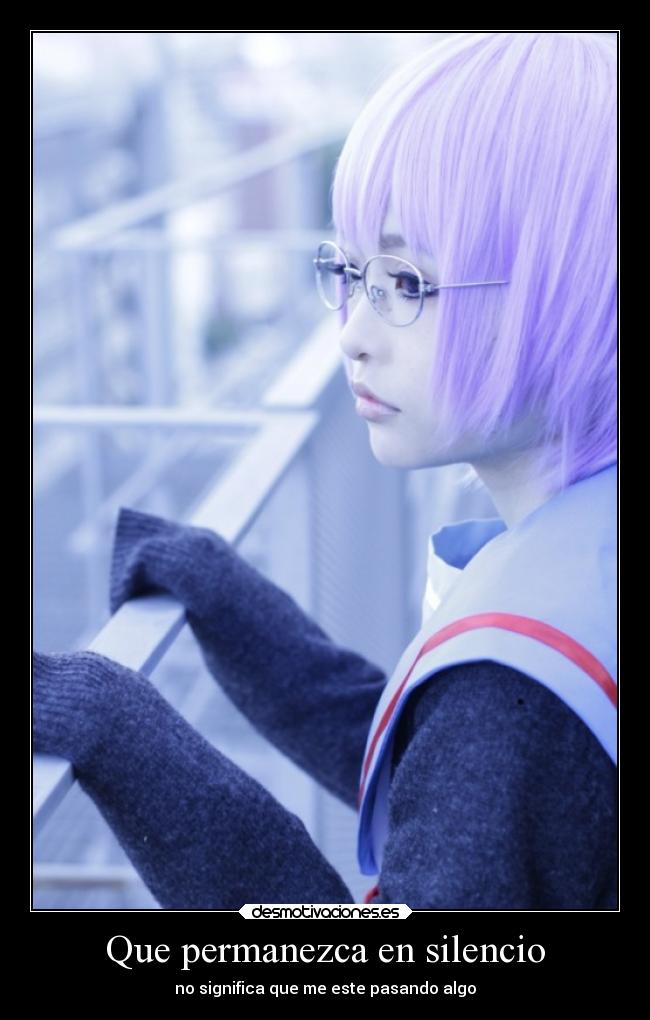 Que permanezca en silencio - 