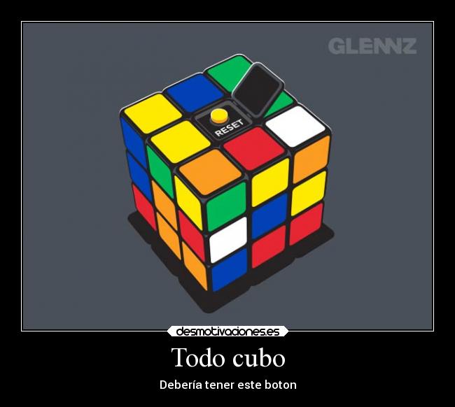 Todo cubo - Debería tener este boton