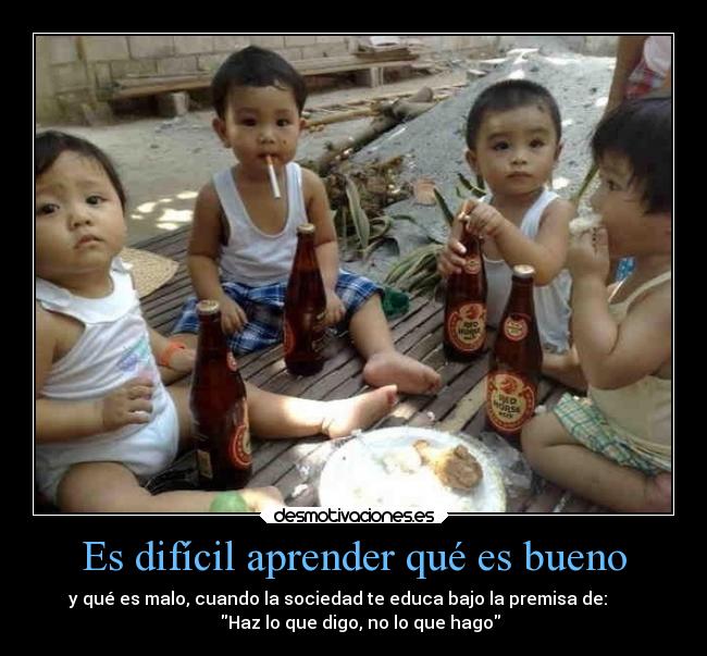 Es difícil aprender qué es bueno -