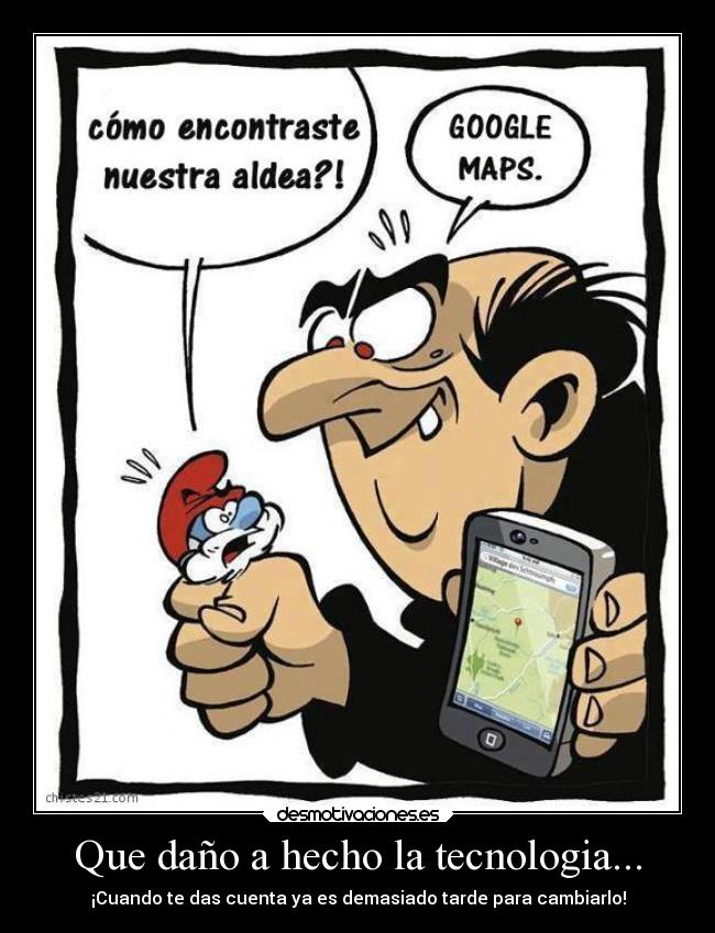 Que daño a hecho la tecnologia... - 