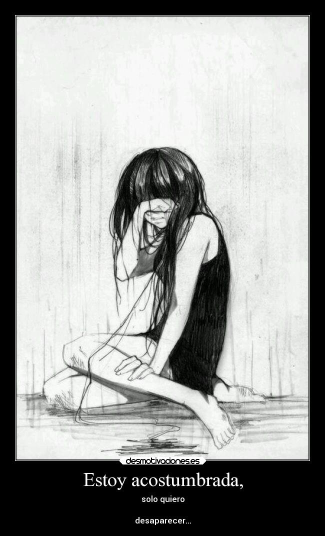 carteles soledad acostumbrada desaparecer desmotivaciones