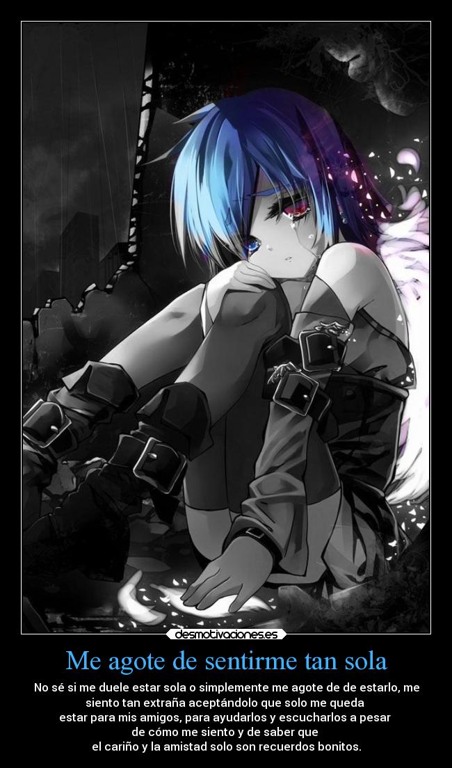 carteles soledad amistad desmotivaciones