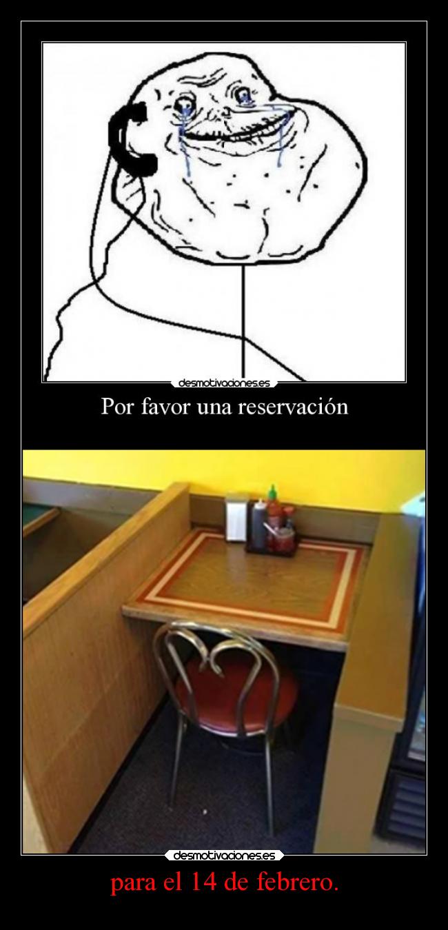 carteles soledad desamor risa humor desmotivaciones