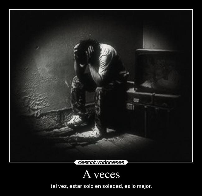 A veces -