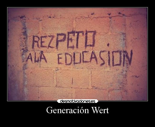 Generación Wert -