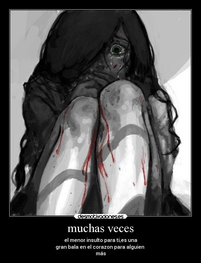 muchas veces -