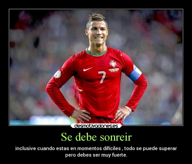 Se debe sonreir - 