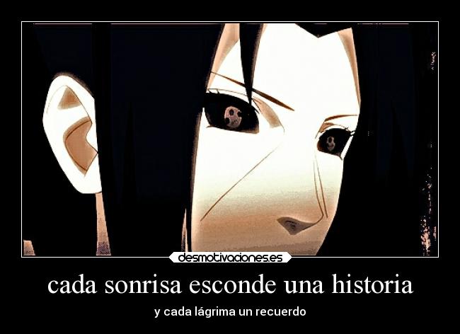 cada sonrisa esconde una historia - 