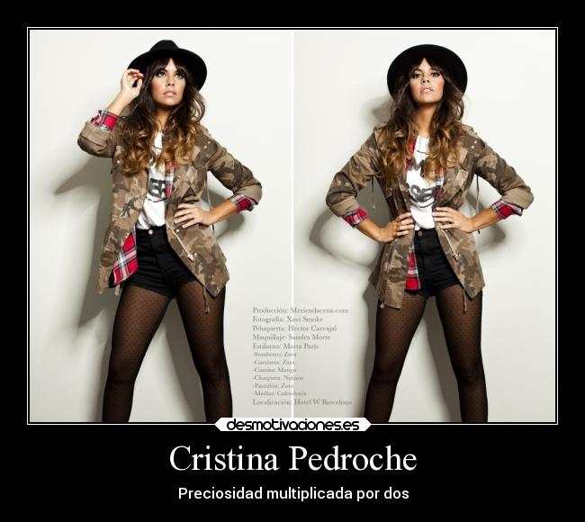 Cristina Pedroche - Preciosidad multiplicada por dos