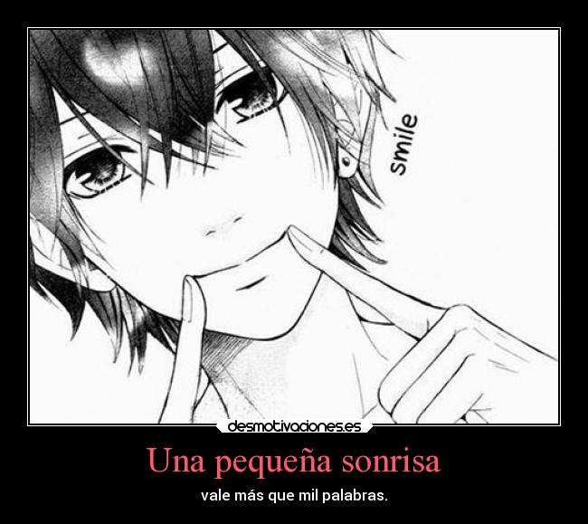 Una pequeña sonrisa - 