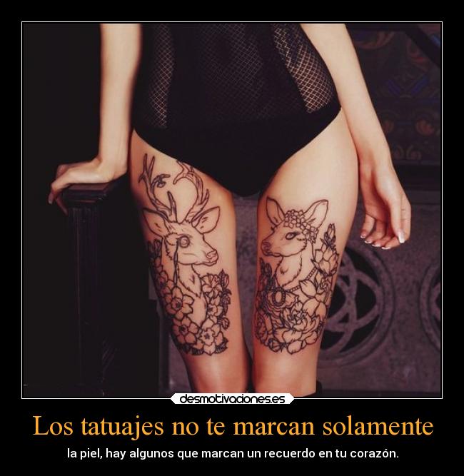Los tatuajes no te marcan solamente - 